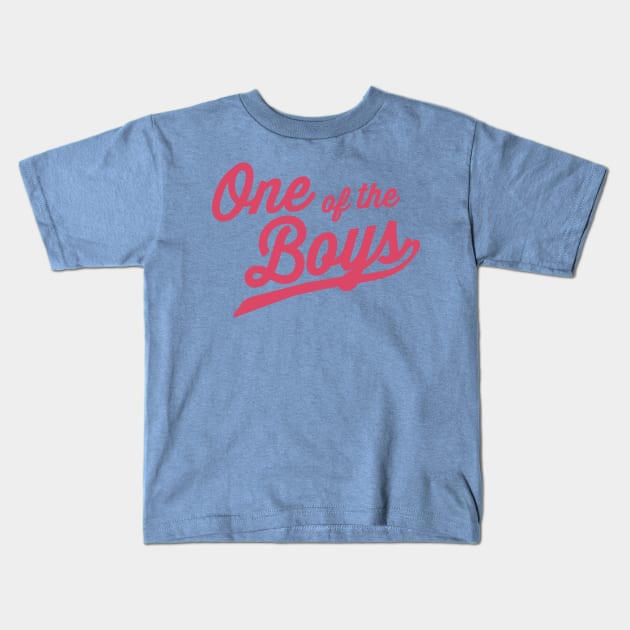 One of the Boys Kids T-Shirt by CattCallCo